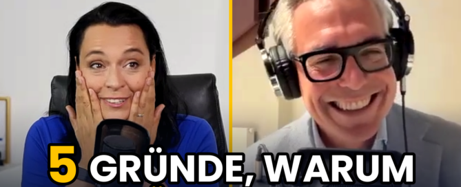 Yvonne de Bark und Rolf Schmiel lachen im Expertentalk über gute Gespräche
